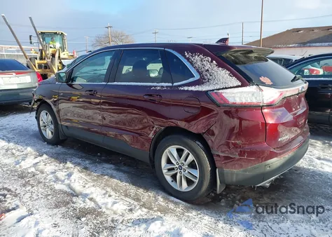 2017 Ford Edge Sel from USA, damaged, VIN 2FMPK4J95HBB35462